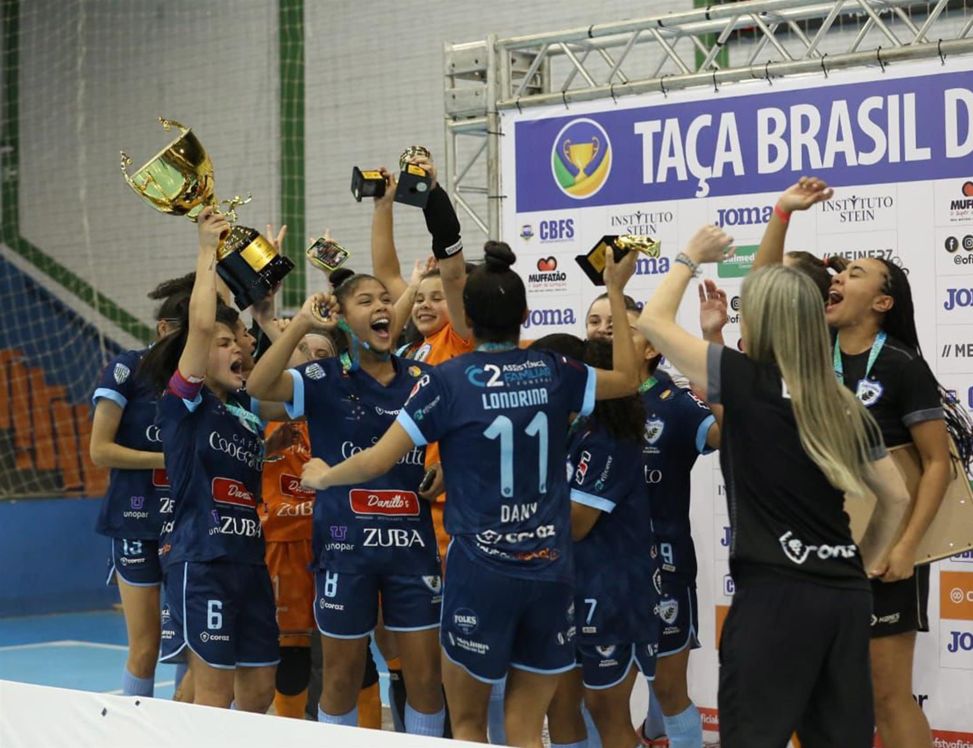 Londrina Futsal Feminino é campeão da Taça Brasil sub-20